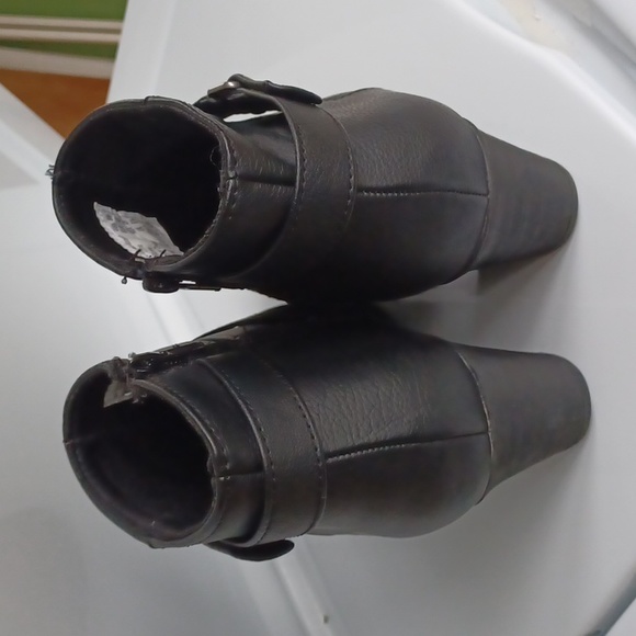 American eagle ankle boots women's size 8 wide black - Picture 3 of 6